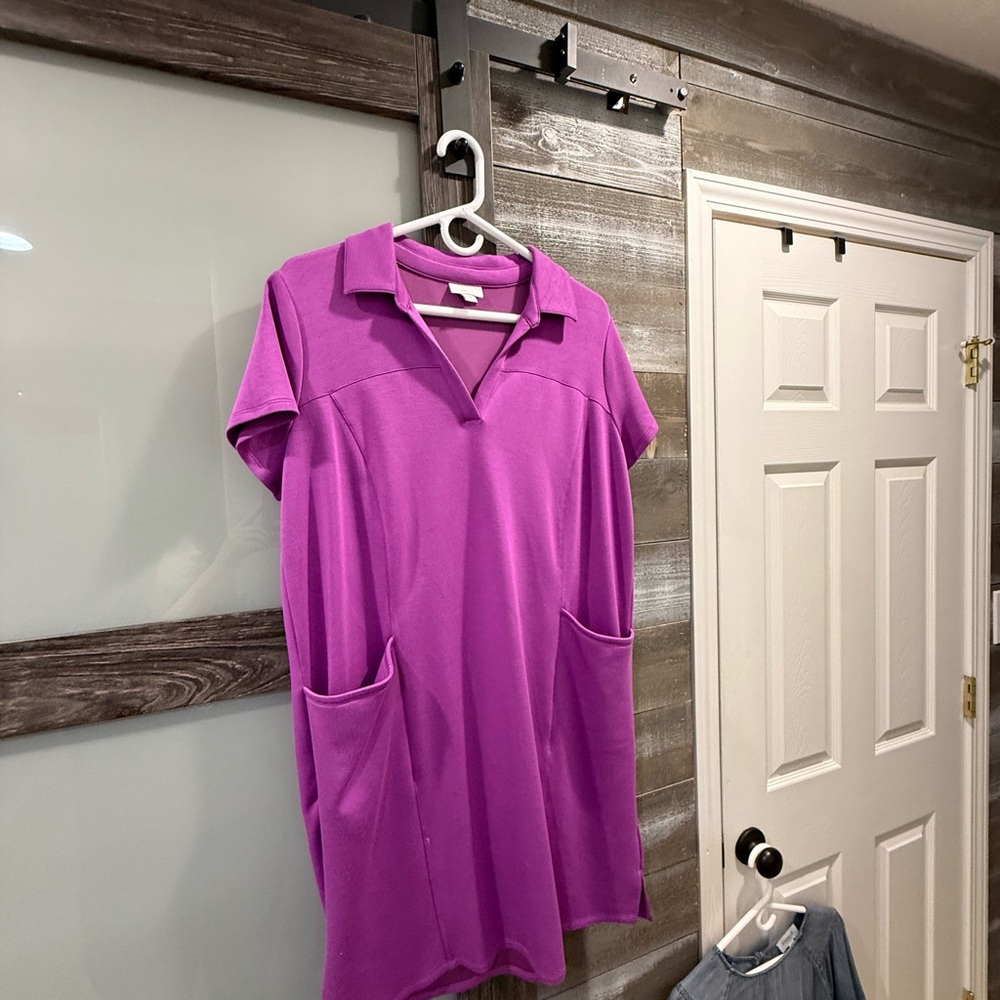 J. Jill Rich Purple Dress